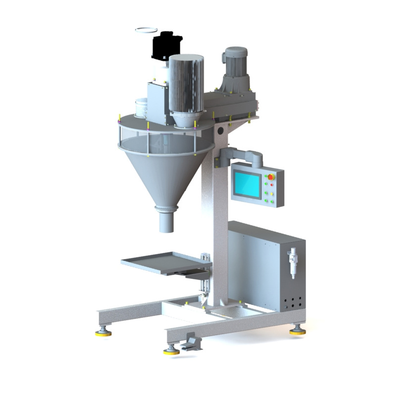 簡易稱重螺旋下料包裝機